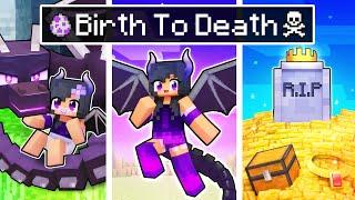 The BIRTH To DEATH of a Dragon In Minecraft