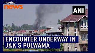 Encounter underway in J&Ks Pulwama two terrorists reportedly trapped