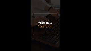 #shorts Automate Your Work
