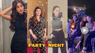 Sajal Ali  urwa hocane and aims baig bold party