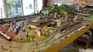 Hornby 00 model train layout 10x6ft.happy lockdown days