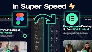 Figma to Elementor Landing Page Super Speed Session #1
