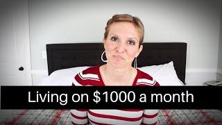 HOW TO LIVE ON $1000 A MONTH  EXTREME FRUGALITY TO SAVE FOR A HOUSE