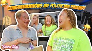 BINIHISAN KO NG PANG OATHTAKING NYA SI ATE NEGI  STYLING MY POLITICIAN FRIEND   DIVINE TETAY