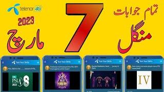 7 March 2023 Questions and Answers  My Telenor Today Questions  Telenor Questions Today Quiz