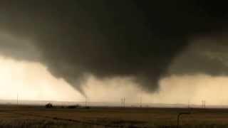 Multivortex-Tornado south of El Reno May 31 2013