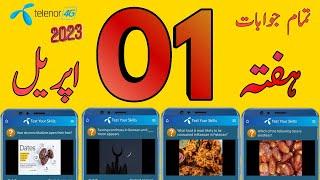 1 April 2023 Questions and Answers  My Telenor Today Questions  Telenor Questions Today Quiz