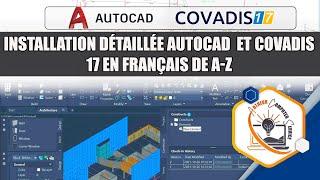 installation détaillée Autocad et Covadis 17 en français de A-Z