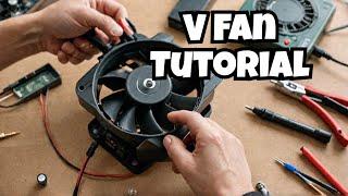 How to Make a 12v Rechargeable Fan with Controller Made at Home  #MrAviPro