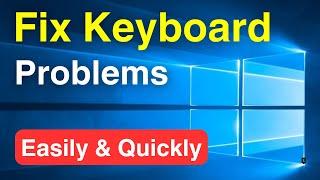 How To Fix Keyboard Problems In Windows 11  10 Laptop  Keyboard Not Working Problem 2024