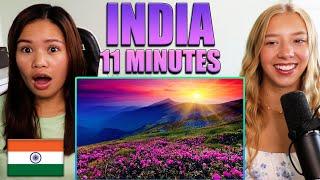 American Girls React To India In 11 Minutes