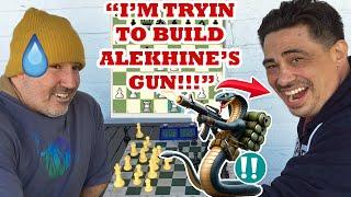 51 Year Old Prodigy Sweats Cobra’s Alekhine’s Gun Cobra Chris vs Mango