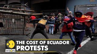 Ecuador Fuel price cut lower than demands  Oil production at critical level  World News  WION