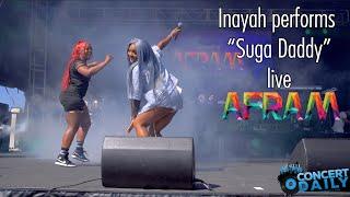 Inayah performs Suga Daddy live 2022 Baltimore AFRAM