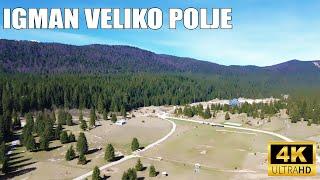 【4K】Planina Igman Veliko polje jedno od omiljenih izletišta tokom cijele godine ️️‍️