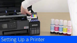 L8100 - Setting Up a Printer