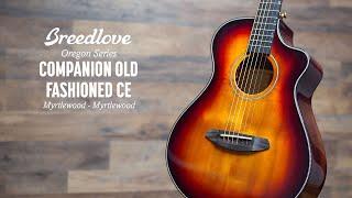 Breedlove Oregon Series Companion Old Fashioned CE Acoustic Guitar Demo