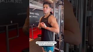 Ryan Garcia TRAINING a Day after BEATING Devin Haney #shorts