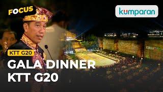 FULL Meriahnya Pertunjukan Budaya di Gala Dinner KTT G20 Bikin Bangga Indonesia