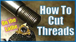 How to cut a thread on a manual lathe Intermediate method ideal for home workshop & hobby engineer