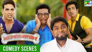 Akshay Kumar - Johnny Lever - Back To Back Comedy Scenes  Entertainment  Sonu Sood Tamannaah