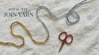 Magic Knot Tutorial  How to easily join yarn for knitting and crochet