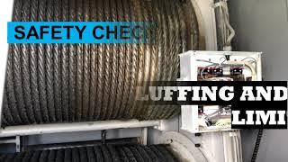 Deck Crane Maintenance Part 1 - Safety Check  Electrical Part 