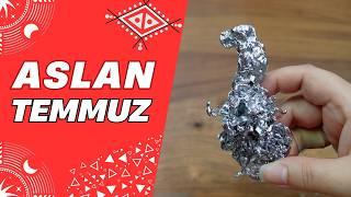 ASLAN BURCU TEMMUZ 2024 KURŞUN FALI Aylık Burç Yorumları