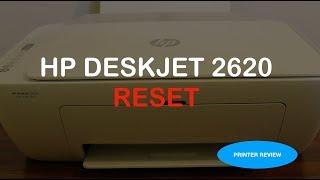 How to RESET hp deskjet 2620 printer review 