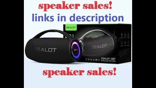 Speaker Deals Zealot S97 Tronsmart Bang SE Mirtune & More Links to these in Description