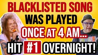 MTV Agreed to Play BLACKLISTED BAND 1 Time at 4 AM… Record Went to #1 OVERNIGHT  Professor of Rock