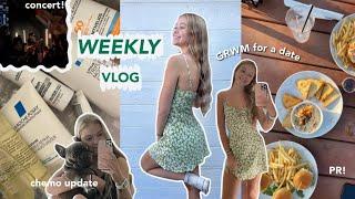 A WEEK IN MY LIFE GRWM for a date PR unboxings concert new job etc