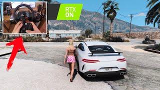 Mercedes-Benz GT63 S AMG - GTA V  Logitech G29  BEST GRAPHIC MOD  RTX