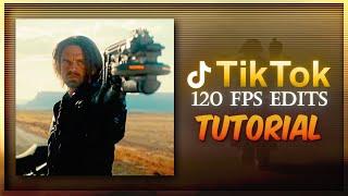 How to upload 120 FPS video on TikTok  FlowFrames Tutorial  2024