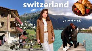 Life in Switzerland  he proposed crash landing on you tour & swiss groceries