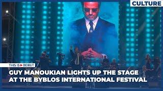Guy Manoukian Lights Up The Stage At The Byblos International Festival