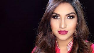 Classic Party Look  Raba Khan  Kona By Farnaz Alam  Makeup Tutorial