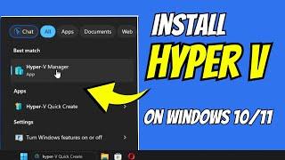 Easiest Way Enable Hyper-V in Windows 1011 Home or Pro Edition - 2023