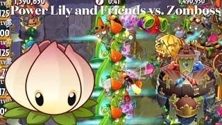 Power Lily and Friends vs. Zomboss Tournament  PvZ 2