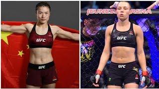 UFC 261 Weili Zhang vs Rose Namajunas