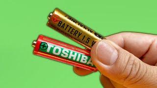 Dont Throw Away Old Batteries Easy Way To Restore 1.5V Battery To Like New