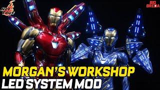 Hot Toys Iron Man MK85 & Rescue LED Touch System by Morgans Workshop Review