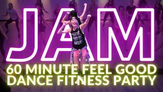 60 Minute Feel Good Dance Fitness Party  Hip Hop Pop Salsa & Soca ALL in One Workout