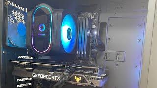 PreBuilt AMD Ryzen 7 5800X Gaming PC Asus TUF RTX OC 3060TiROG Strix B550-F GamingANTEC DF700 CASE