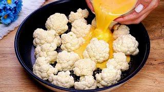 I have never eaten such delicious cauliflower A simple recipe for cauliflower with eggs