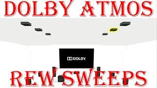 Dolby Atmos 9.1.6 Lossless Speaker Measurement Sweeps