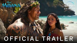 MOANA Live Action - Official Trailer 2024 Zendaya Dwayne Johnson  Disney+