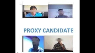 Why proxy candidates are dangerous for the interviewer and organizations #lipsync #proxy