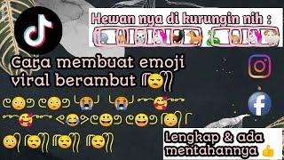 membuat emoji berambut