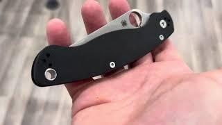 Spyderco Military 2 in Hand and LOVING IT